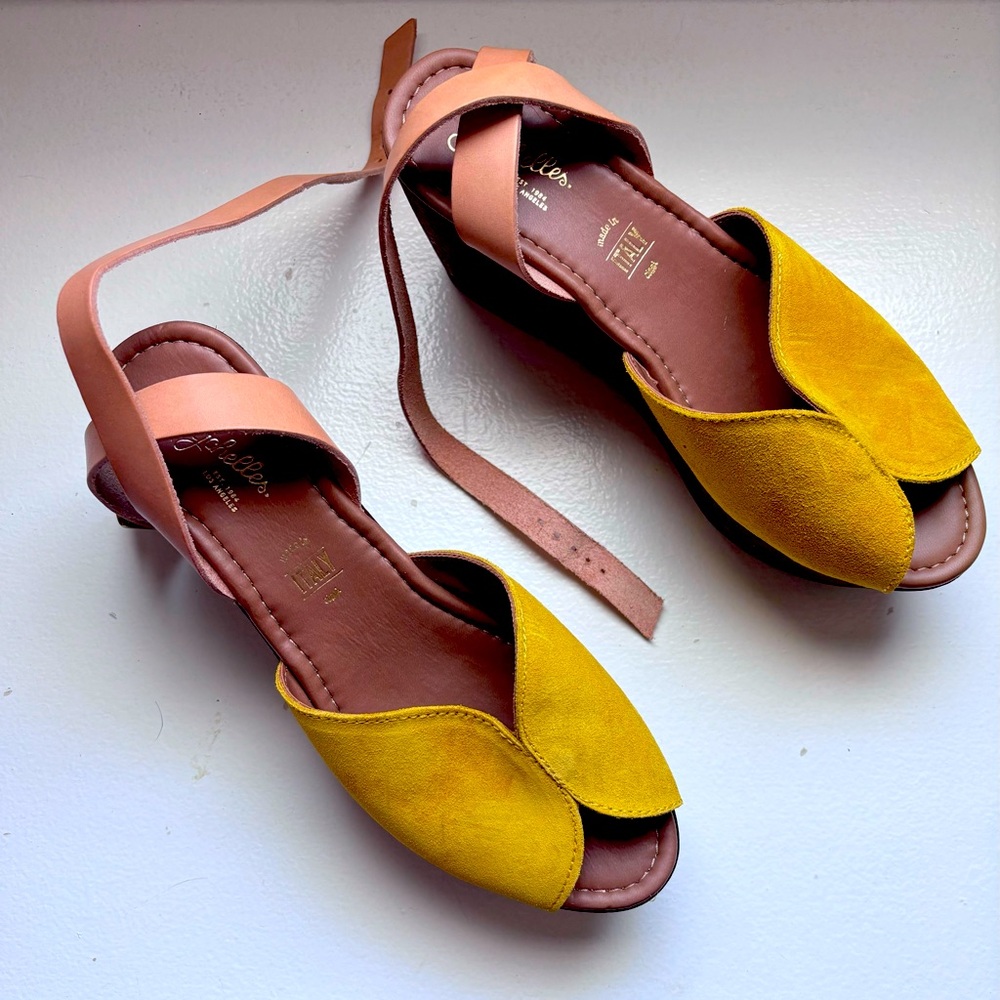 Seychelles leather platform sandal